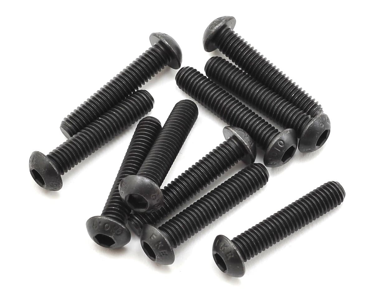 Team Losi Racing 6x30mm Button Head Hex Screw (10)