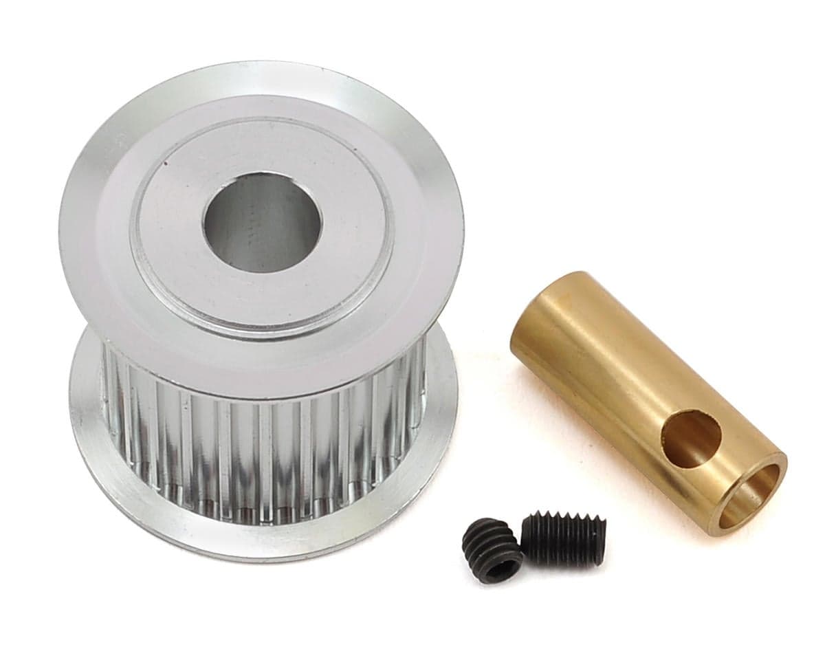 SAB Goblin Aluminum Motor Pulley (25T) (6/8mm Motor Shaft)