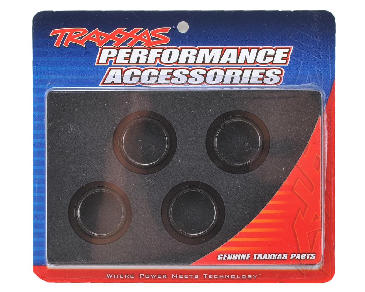 Traxxas X-Maxx/XRT Aluminum GTX Threaded Collar (Black) (4) (Hard Anodized)
