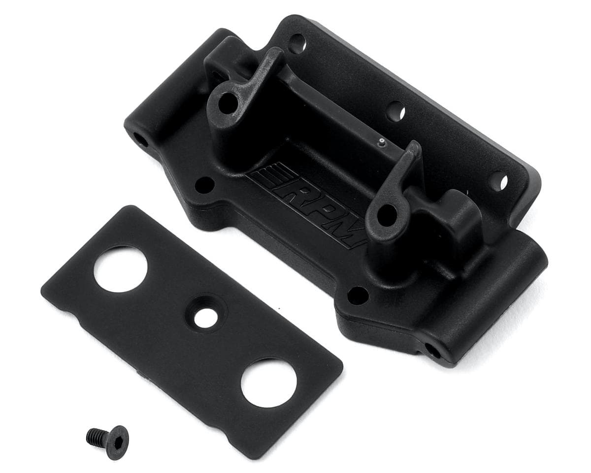 RPM Front Bulkhead for Traxxas 2WD (Black)