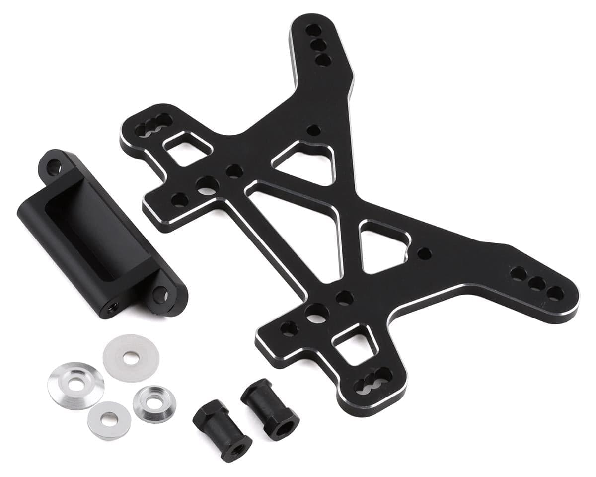 Losi DBXL/MTXL Aluminum Rear Shock Tower Set (Black)
