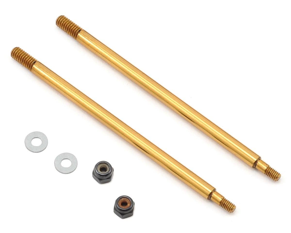 Serpent Ti-Nitride Coated Rear Shock Shaft (2)