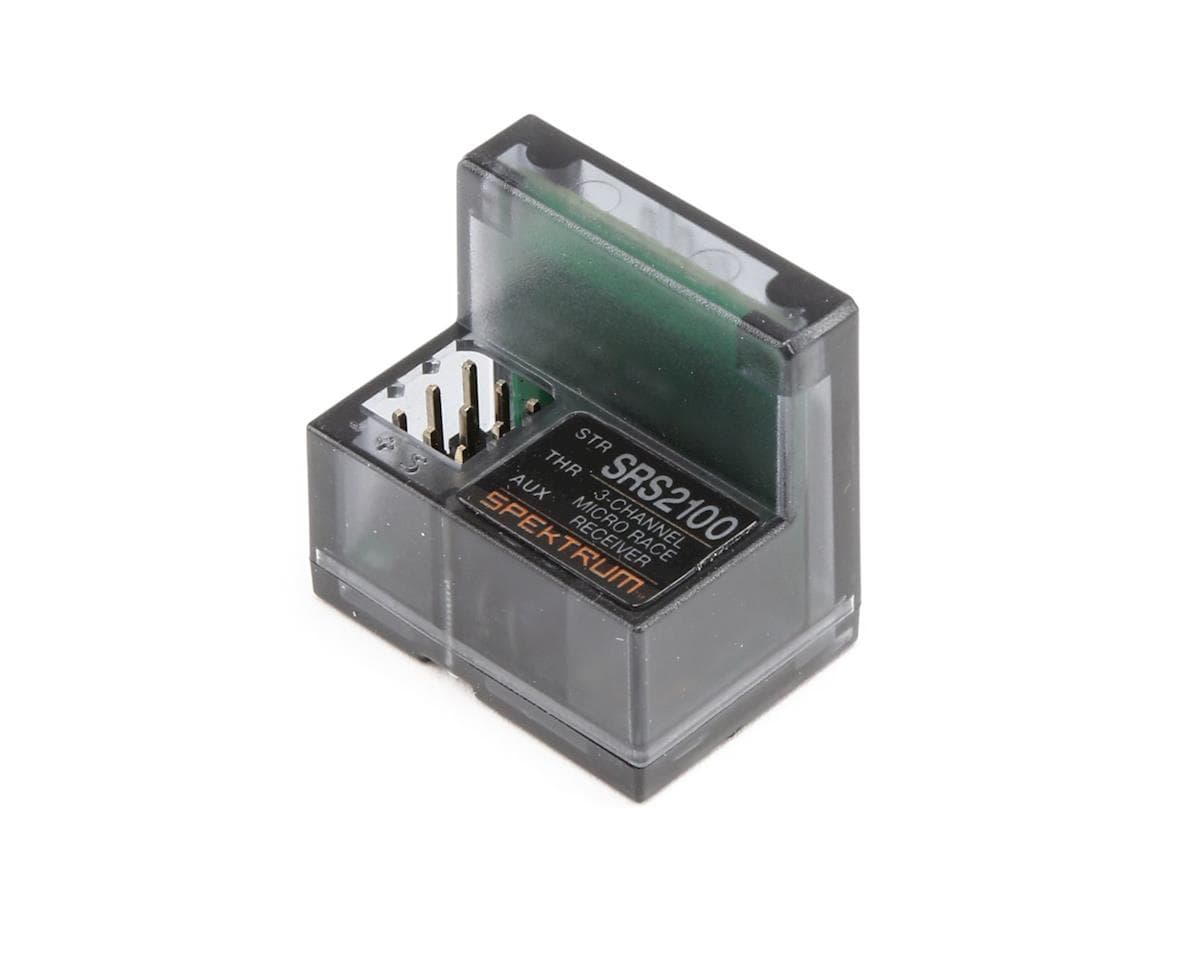 Spektrum RC SR2100 Micro 3-Channel DSMR Race Surface Receiver w/Internal Antenna