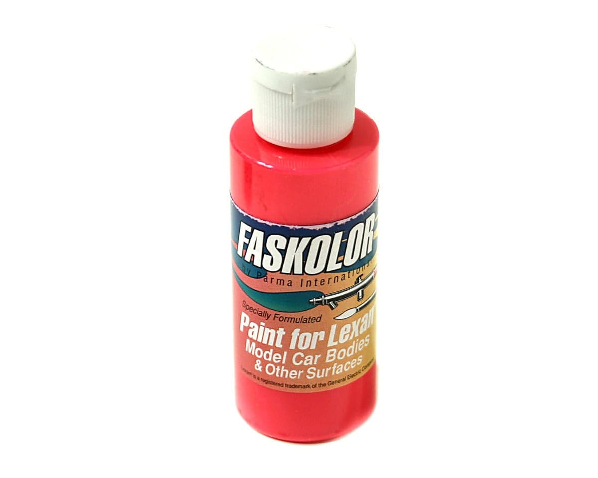 Parma PSE Faskolor Water Based Airbrush Paint (Fasflourescent Pink) (2oz)