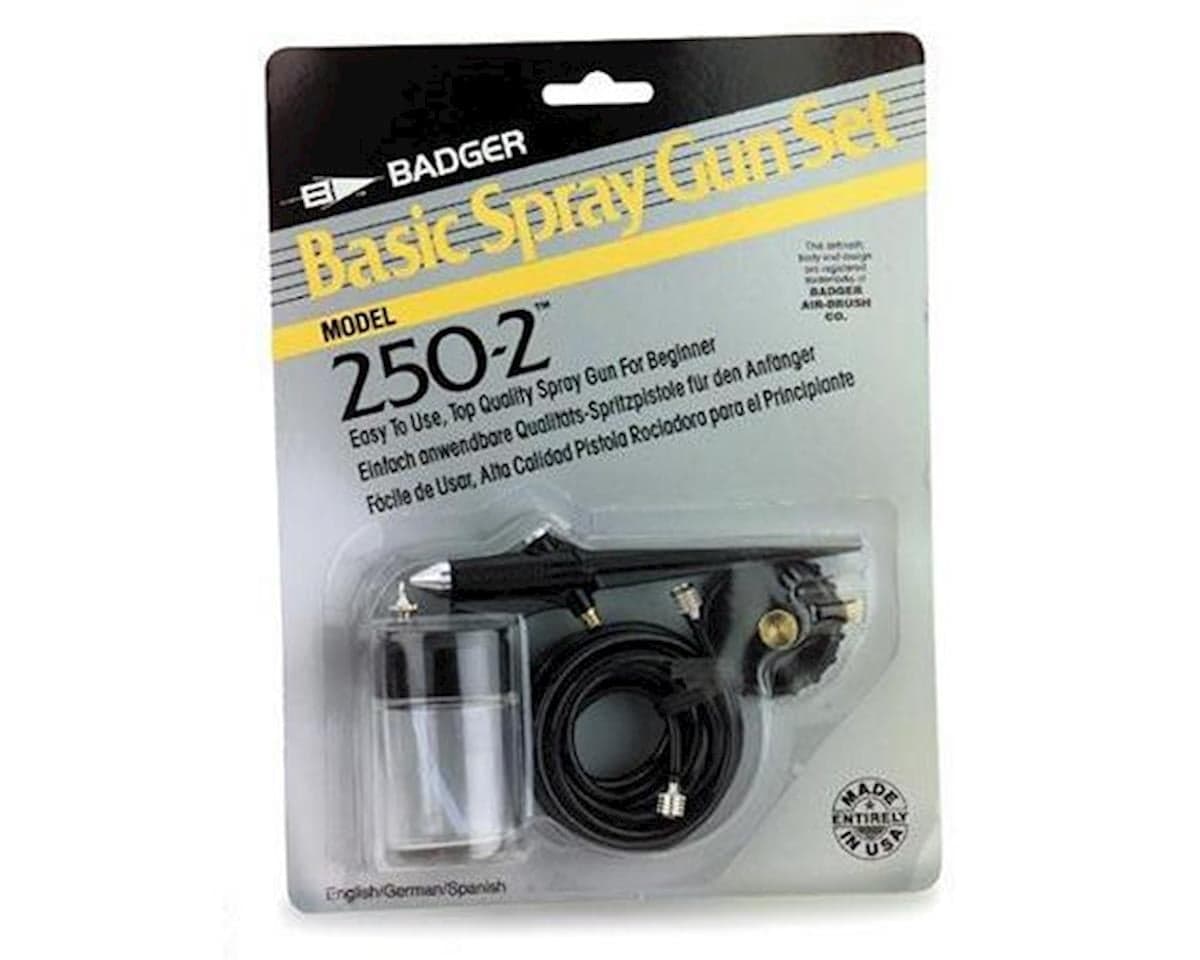 Badger Air-brush Co. 250 Spray Gun Basic Set, Carded
