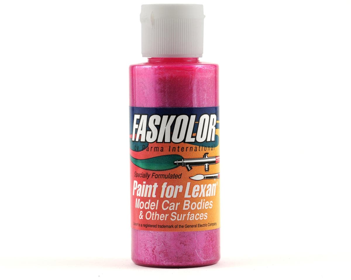 Parma PSE Faskolor Water Based Airbrush Paint (Faspearl Razberry) (2oz)