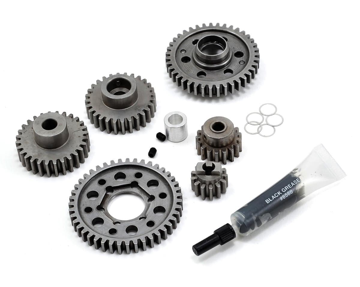Robinson Racing Steel Forward Only Gear Kit for Traxxas 3.3 T-Maxx/Revo (Standard Ratio)