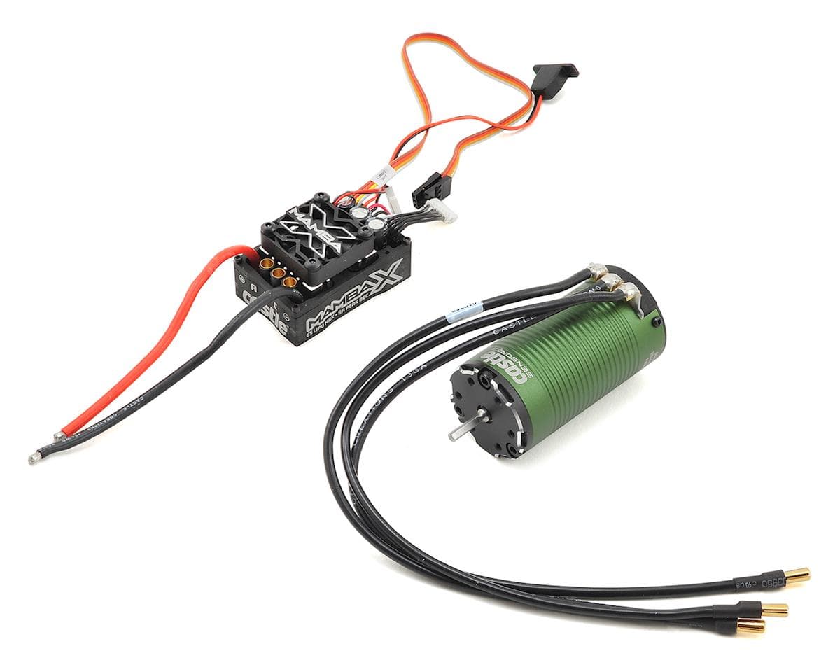 Castle Creations Mamba X SCT 1/10 Brushless Combo w/1415 Sensored Motor (2400kV)