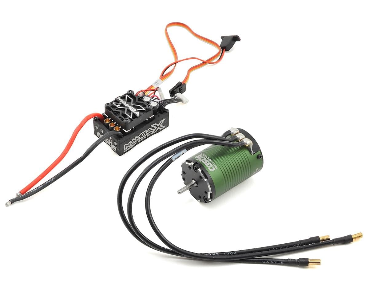 Castle Creations Mamba X SCT 1/10 Brushless Combo w/1410 Sensored Motor (3800kV)