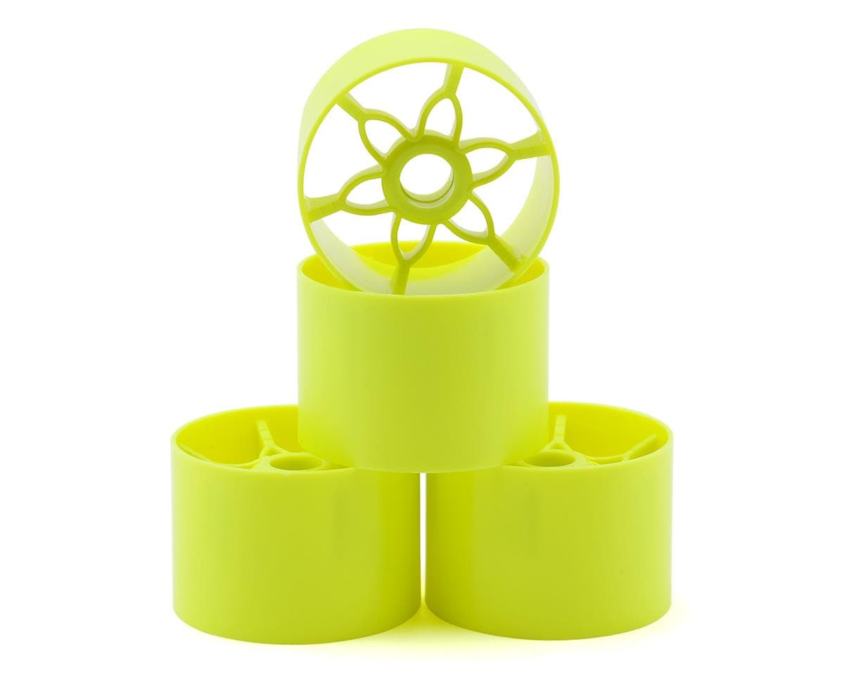 Yokomo 1/12 Front Wheel (Yellow) (4)