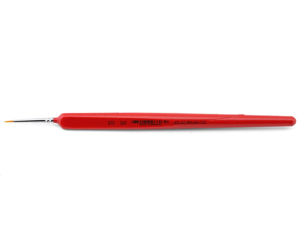 Atlas Brush Golden Taklon-Triangle Handle 20/0