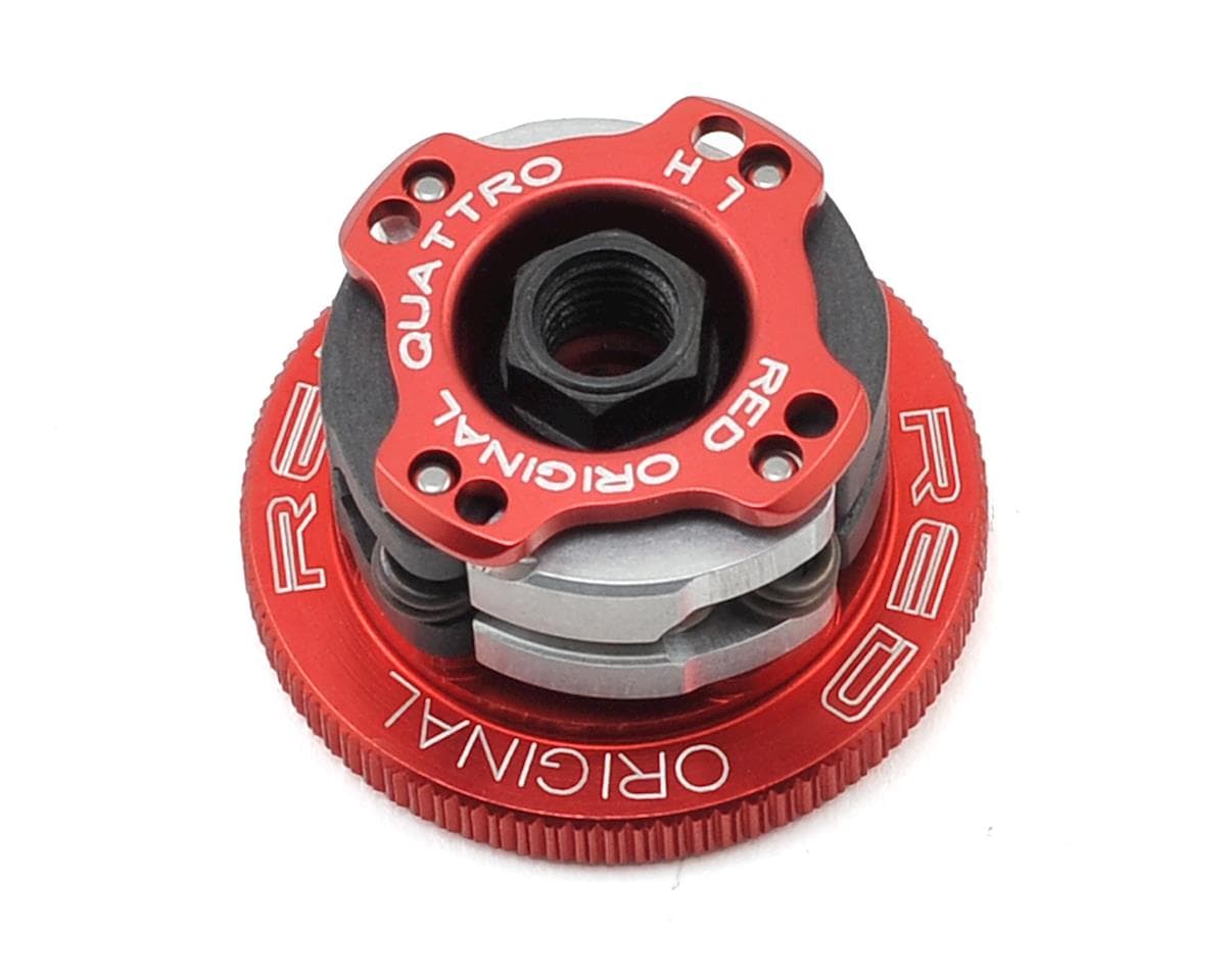 Fioroni 32mm Quattro "Original RED" 4-Shoe Adjustable Clutch System (2 Ergal/2 Carbon)