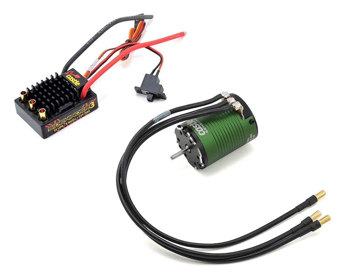 Castle Creations Sidewinder SV3 Waterproof 1/10 ESC/Motor Combo (6900kV) w/Sensored 1406 Motor