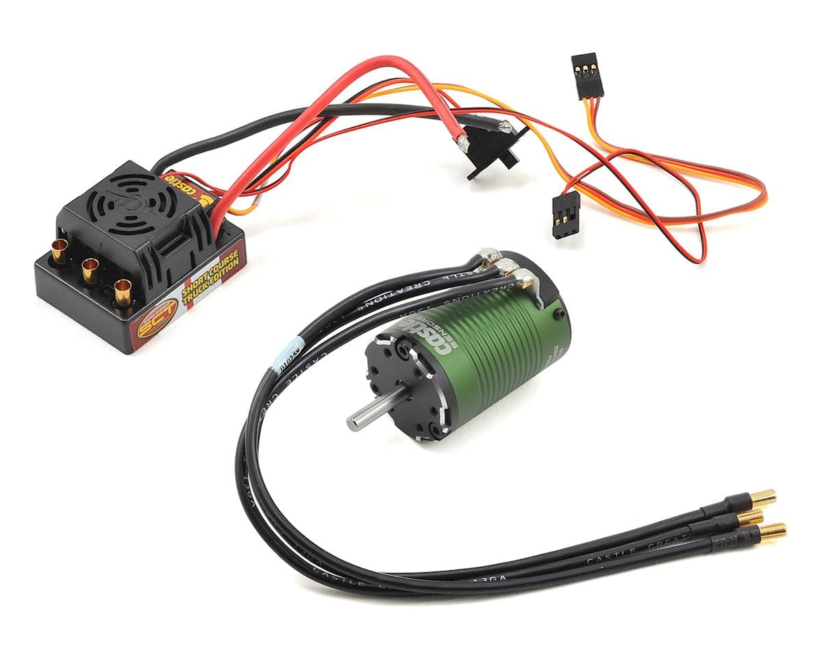 Castle Creations Sidewinder SCT WP ESC Combo w/Sensored 1410 Motor (3800kV) (5mm Shaft)