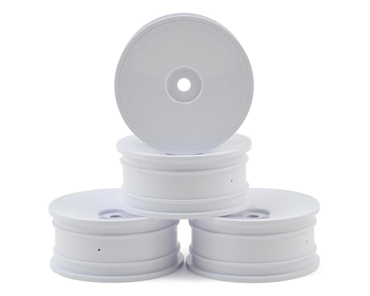 Muchmore Absolute Precision High Rib Touring Car Wheel (White) (4)
