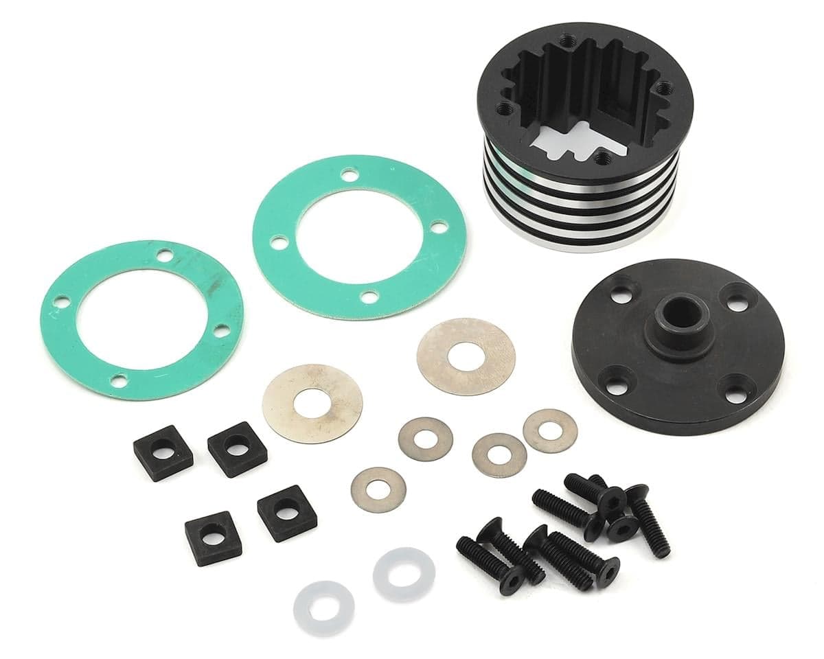 Losi Aluminum Desert Buggy XL-E Center Differential Housing Set