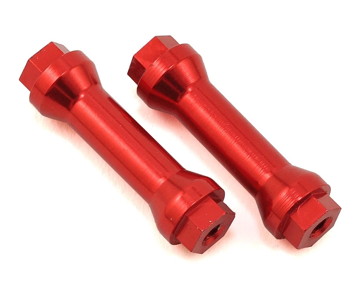 Arrma Aluminium Wing Posts (Red) (2)