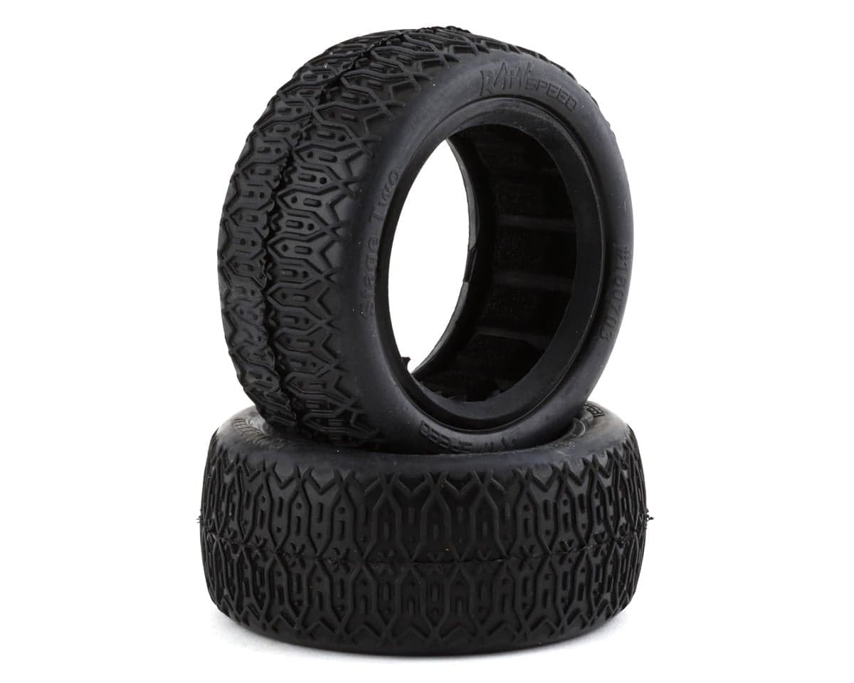 Raw Speed RC Stage Two 2.2" Front 4WD Buggy Tires (2) (Gumball (Pink))