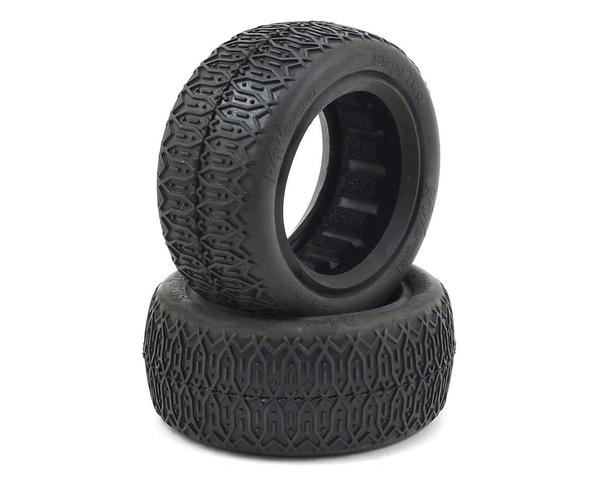 Raw Speed RC Stage Two 2.2" Front 4WD Buggy Tires (2) (Soft)