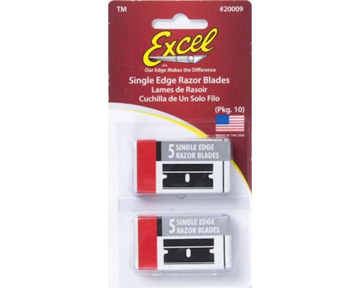 Excel Single Edge Utility Razor Blades (10)