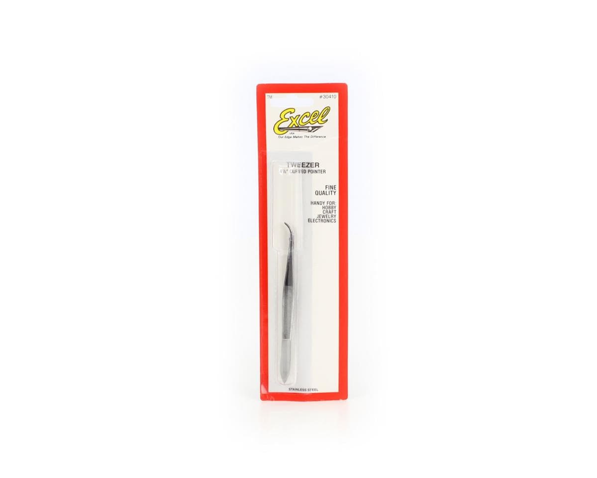 Excel 4-1/2" Curved Tweezer