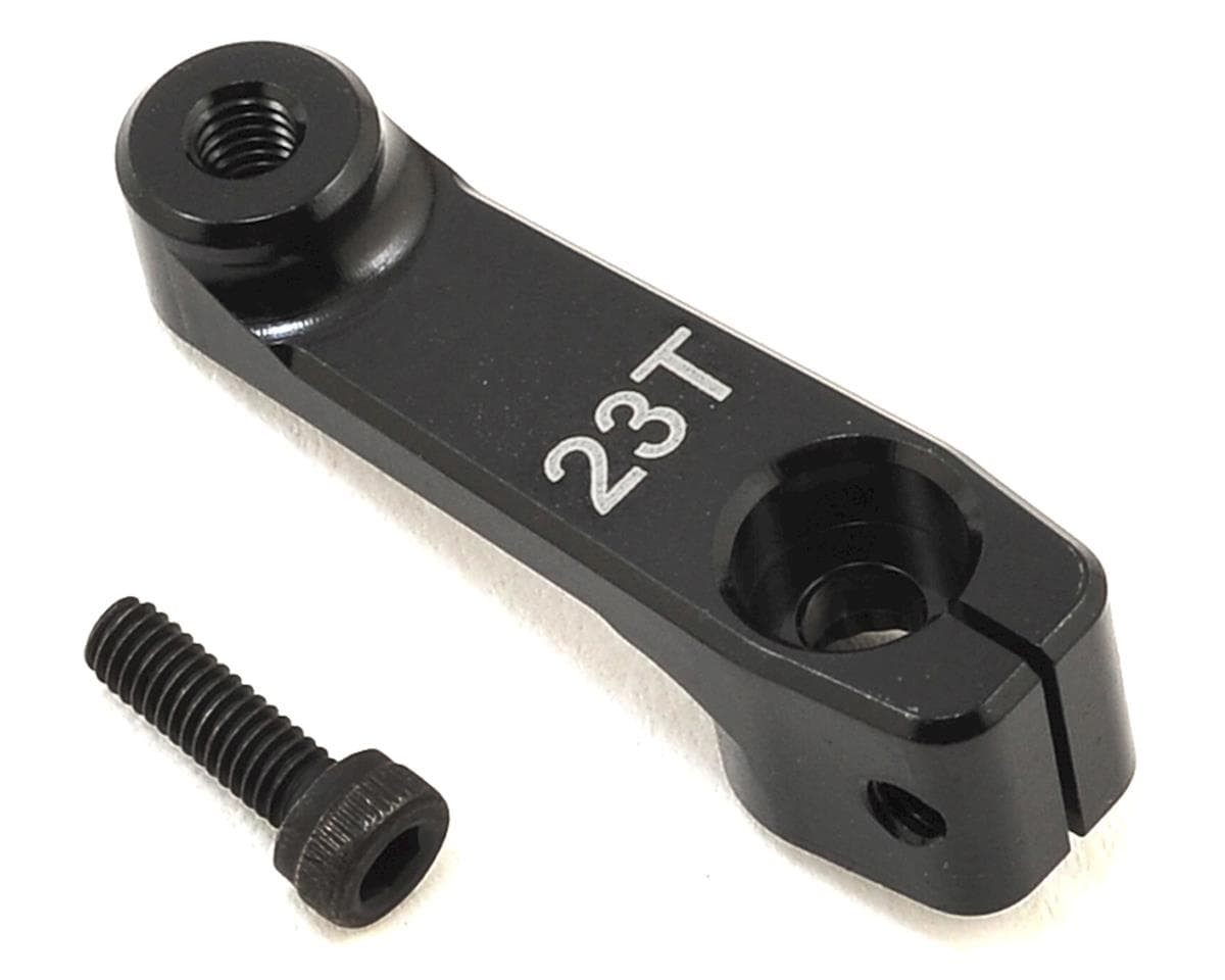 Team Associated 20mm Aluminum Clamping Servo Horn (23T-JR/Airtronics/KO)