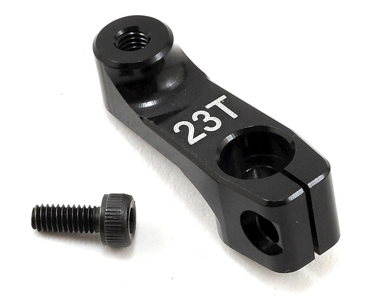 Team Associated 15.5mm Aluminum FT Clamping Servo Horn (23T-JR/Airtronics/KO)