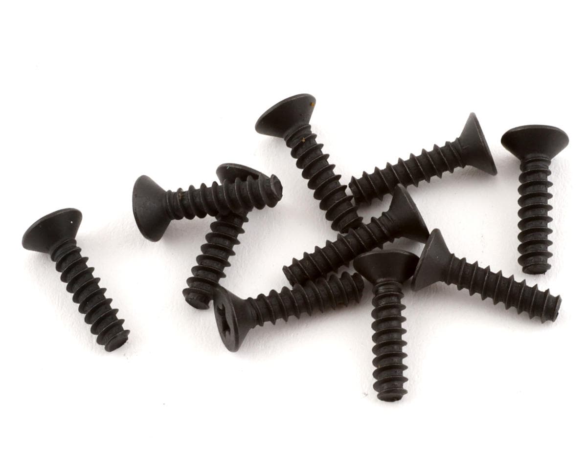 HPI 3x12mm Self-Tapping Flat Head Screw (10)