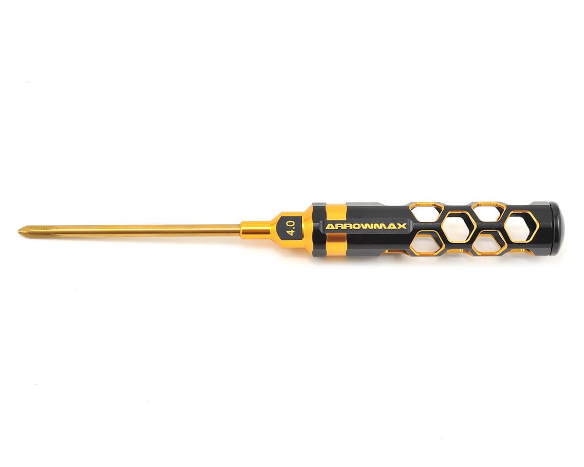 AM Arrowmax Black Golden Phillips Screwdriver (4.0mm)