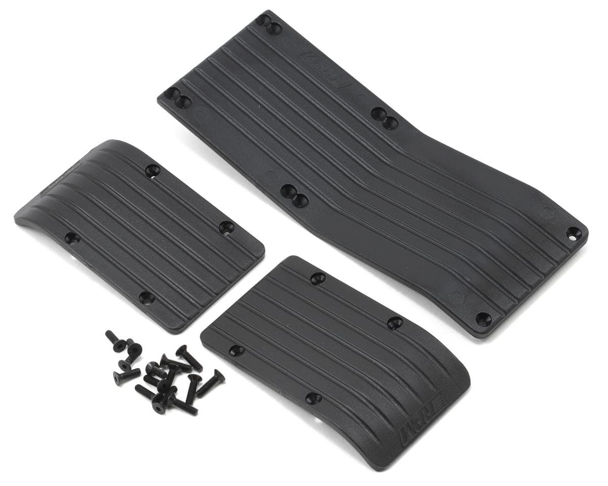 RPM 3-Piece Skid Plate for Traxxas T-Maxx 3.3/E-Maxx (Black)