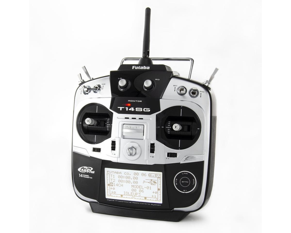 Futaba 14SGA 2.4GHz 14 Channel Radio System (Airplane) w/R7008SB Receiver