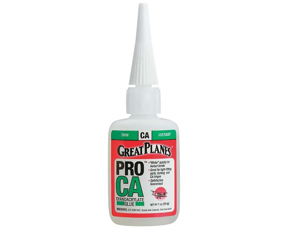 Great Planes Pro Instant CA Glue (Thin) (1oz)