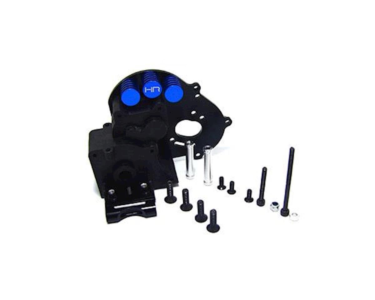 Hot Racing Composite Gear Case w/Aluminum Motor Plate for Traxxas 2WD