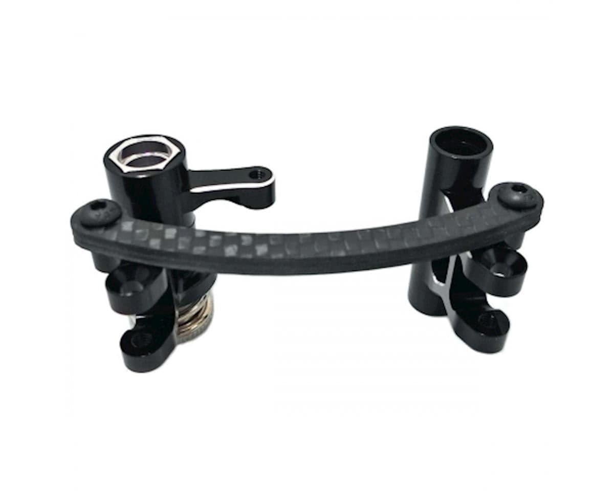 Hot Racing Steering W Graphite Steering Brace SCTE