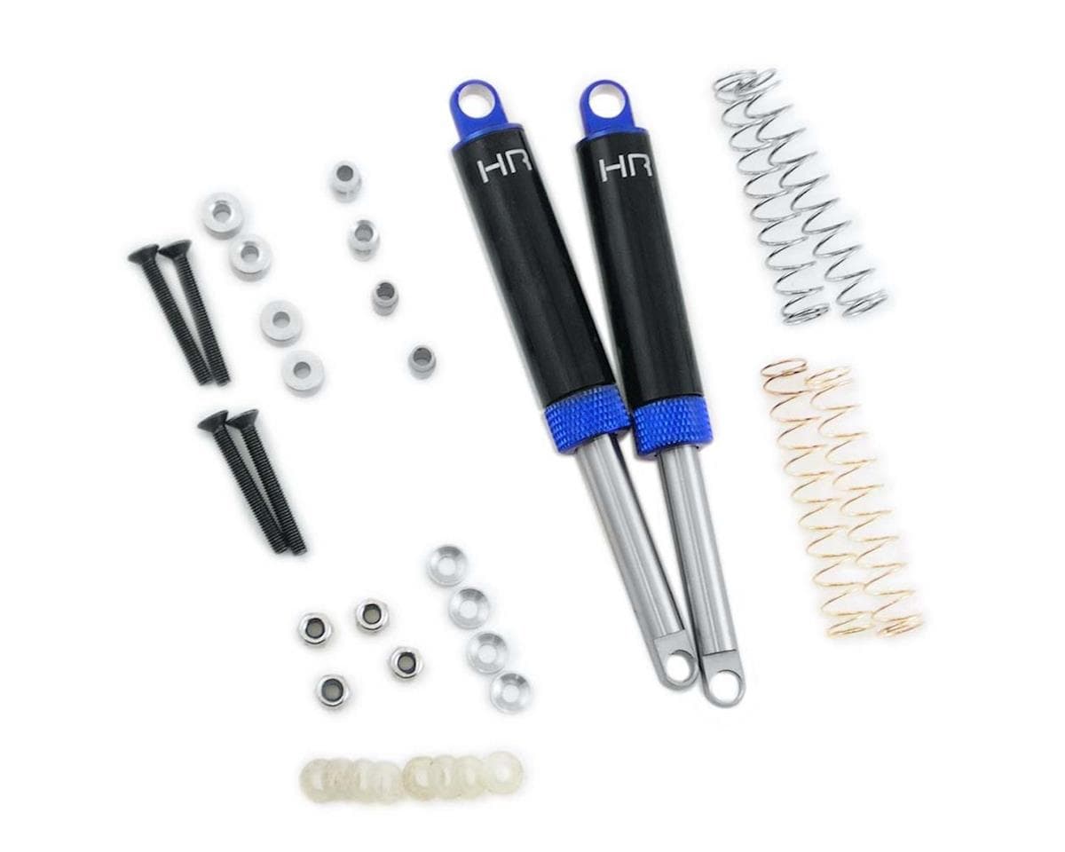 Hot Racing 100mm Internal Spring Air Shocks (Blue) (2)