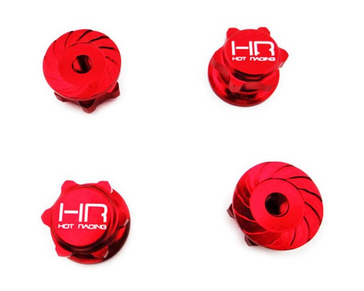 Hot Racing 17mm Yeti XL RTR Serrated Wheel Nuts (4)
