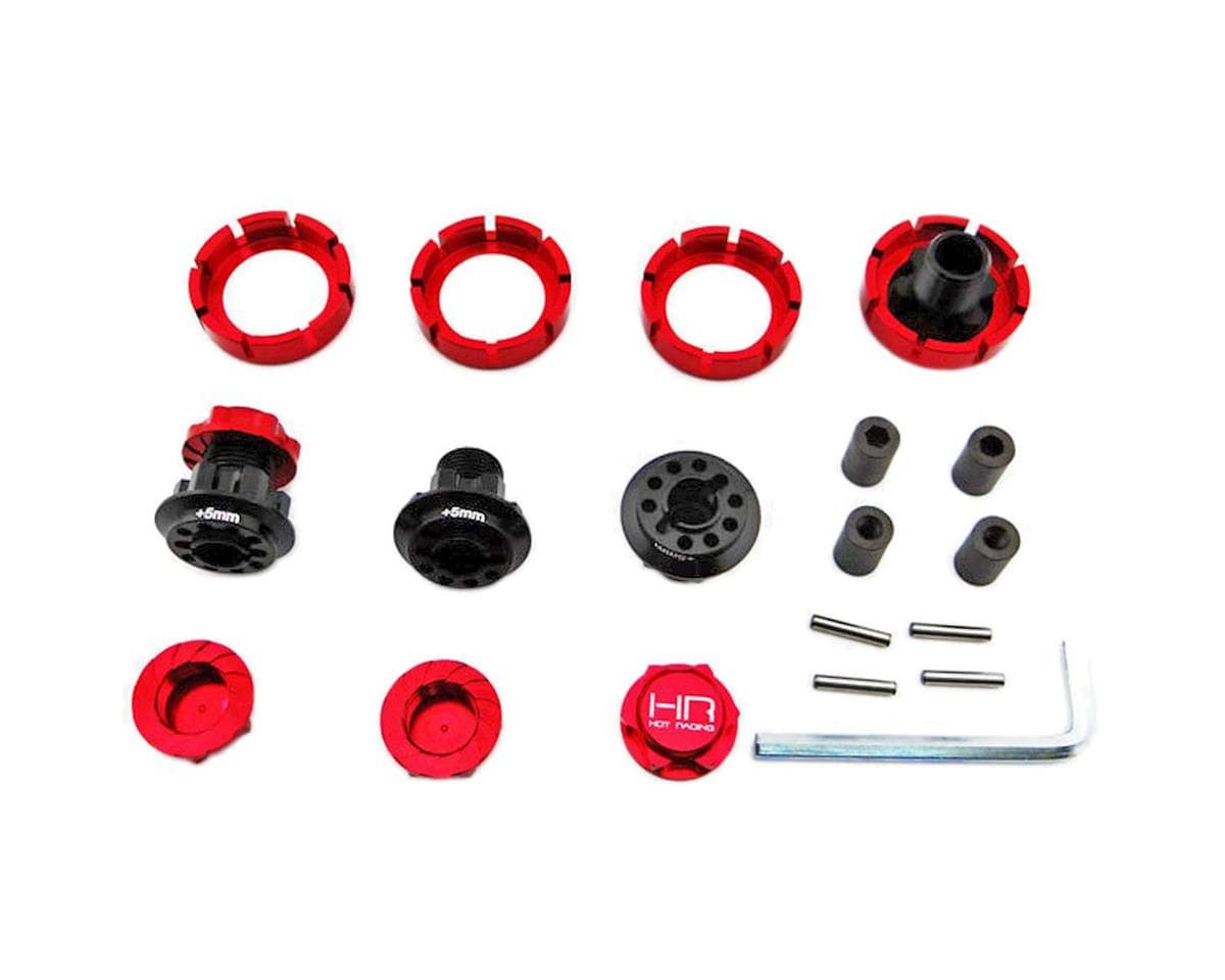 Hot Racing 17mm Hub 3.8 Raceline Hub W Serrated Nuts Yeti