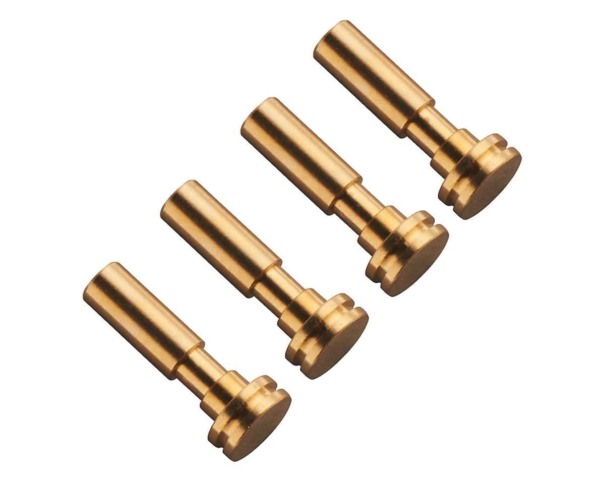 Hot Racing Brass Low Friction King Pins 1/8 Yeti XL (4)