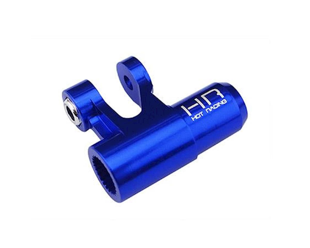 Hot Racing Aluminum Steering Servo Horn Arm for Traxxas X-Maxx (Blue)