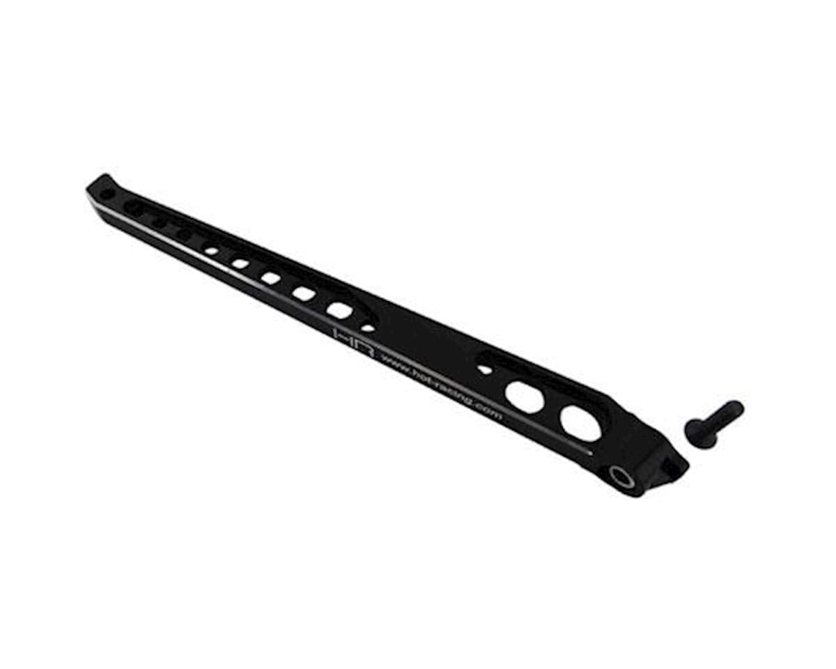 Hot Racing 165mm Kraton/Typhon Aluminum Rear Chassis Brace (Black)