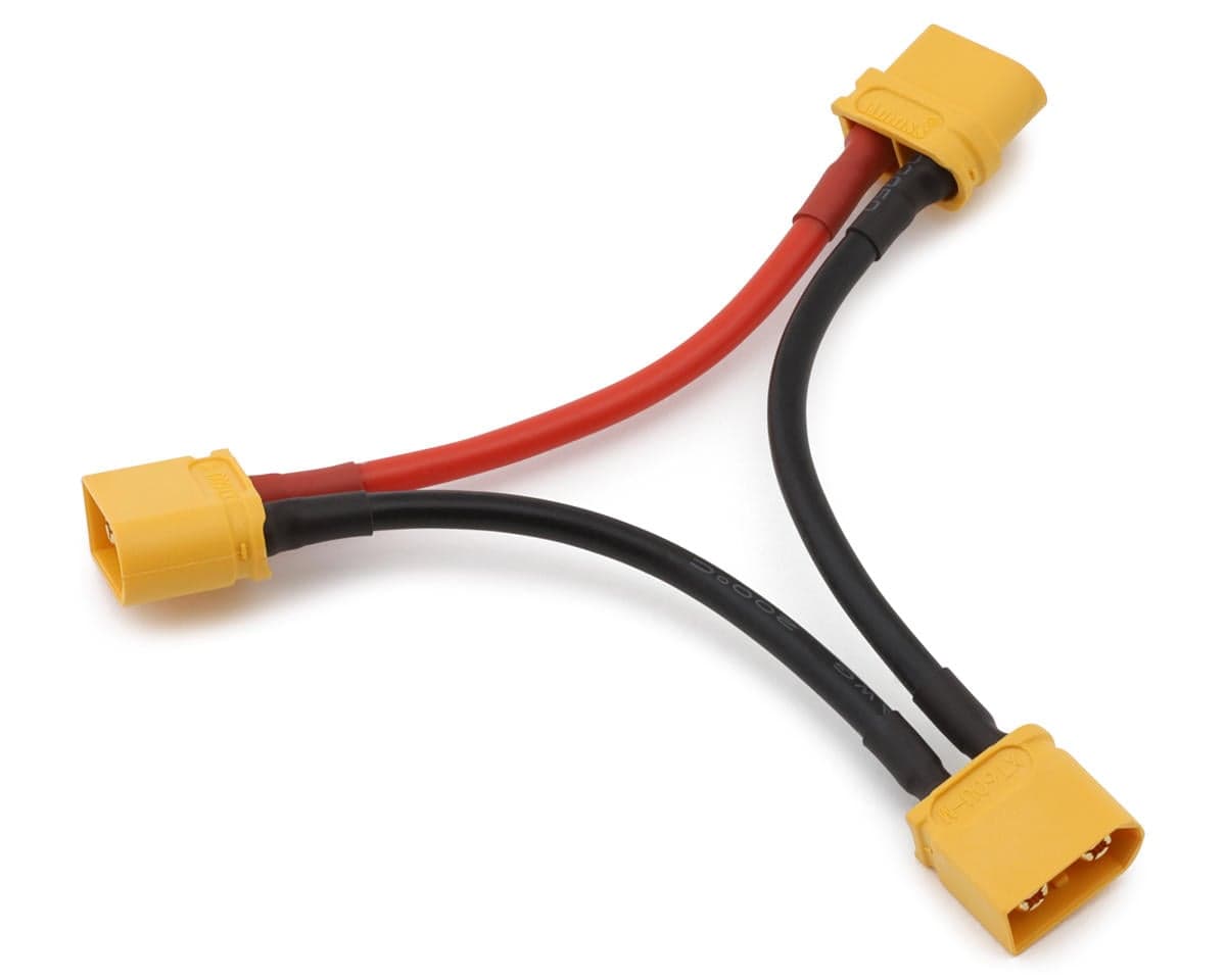 Team Integy XT60 Series 2-Battery Connector Adapter Wire Harness