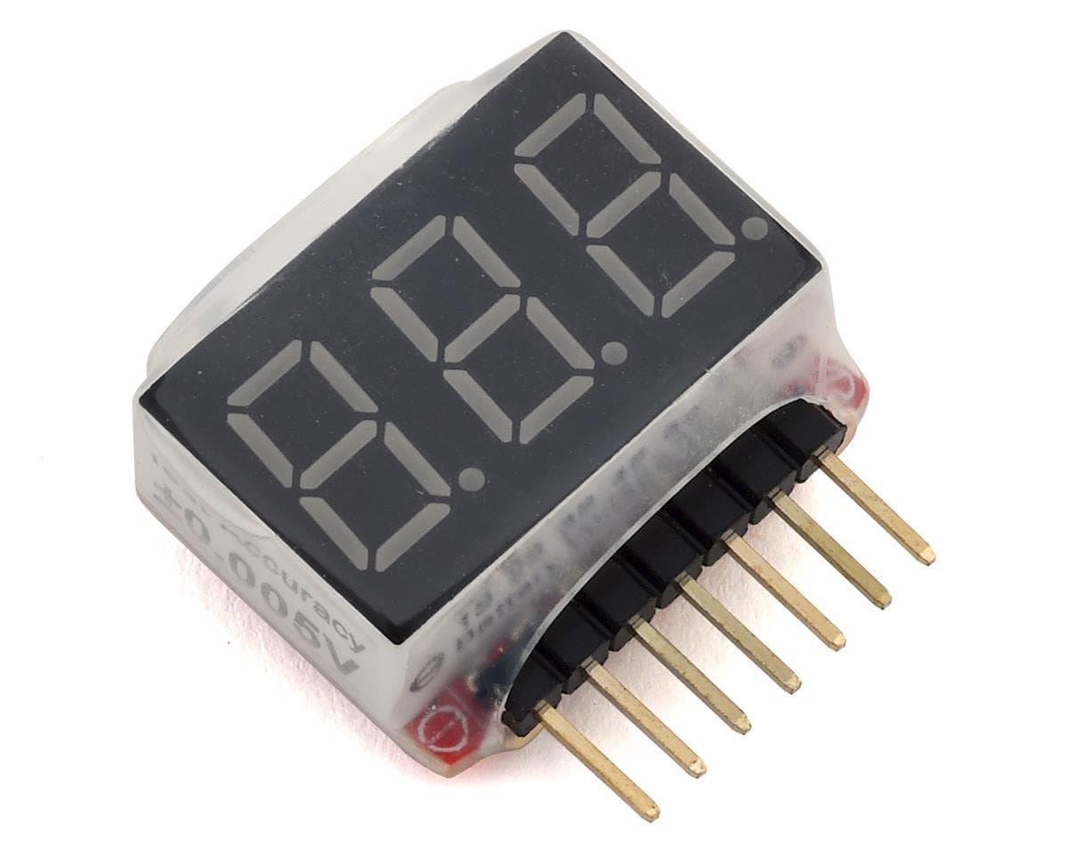 Team Integy Type II Digital Voltage Checker LiPo Battery (1S-6S)