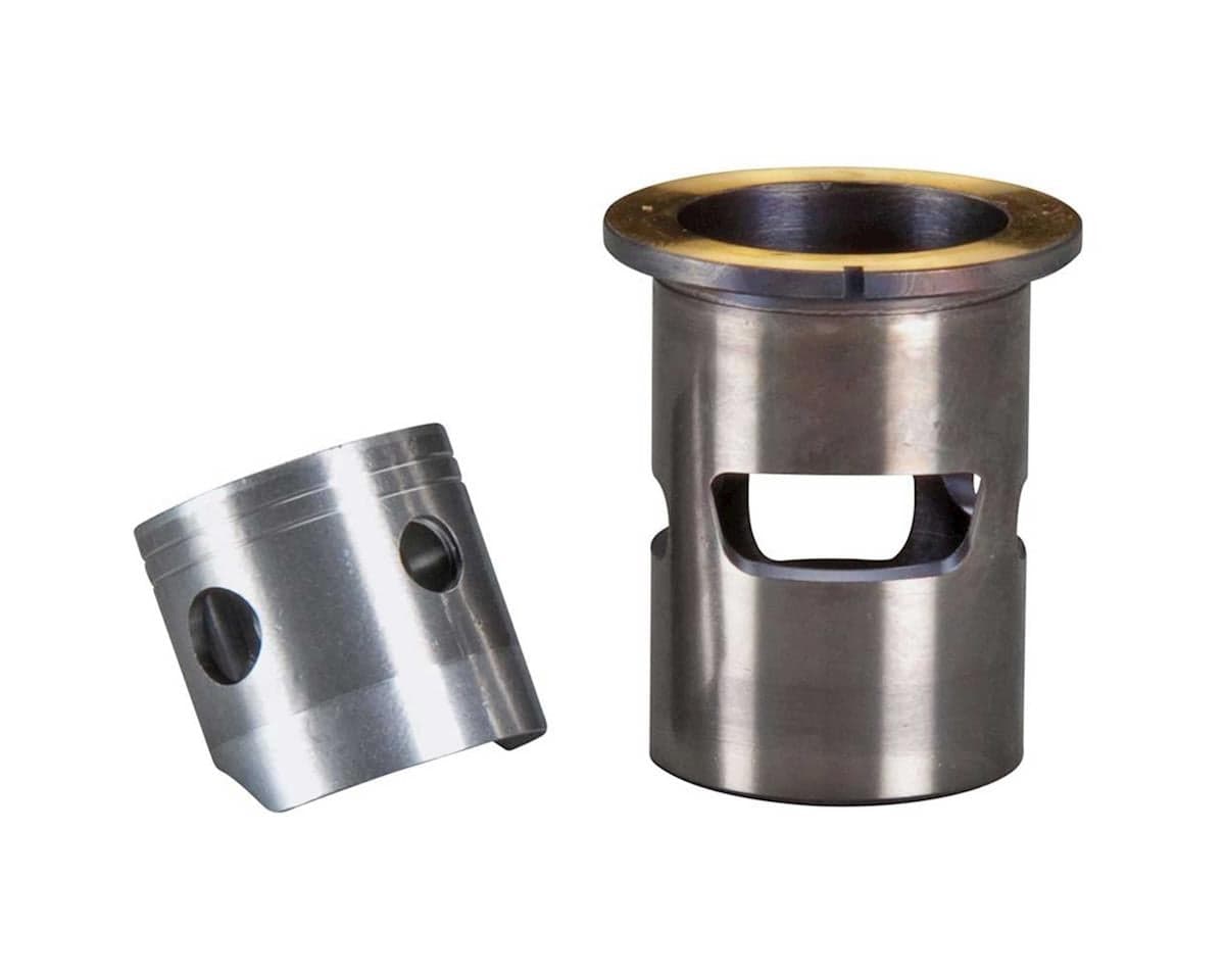 O.S. Cylinder & Piston Assembly: 21XM V2 Outboard Marine