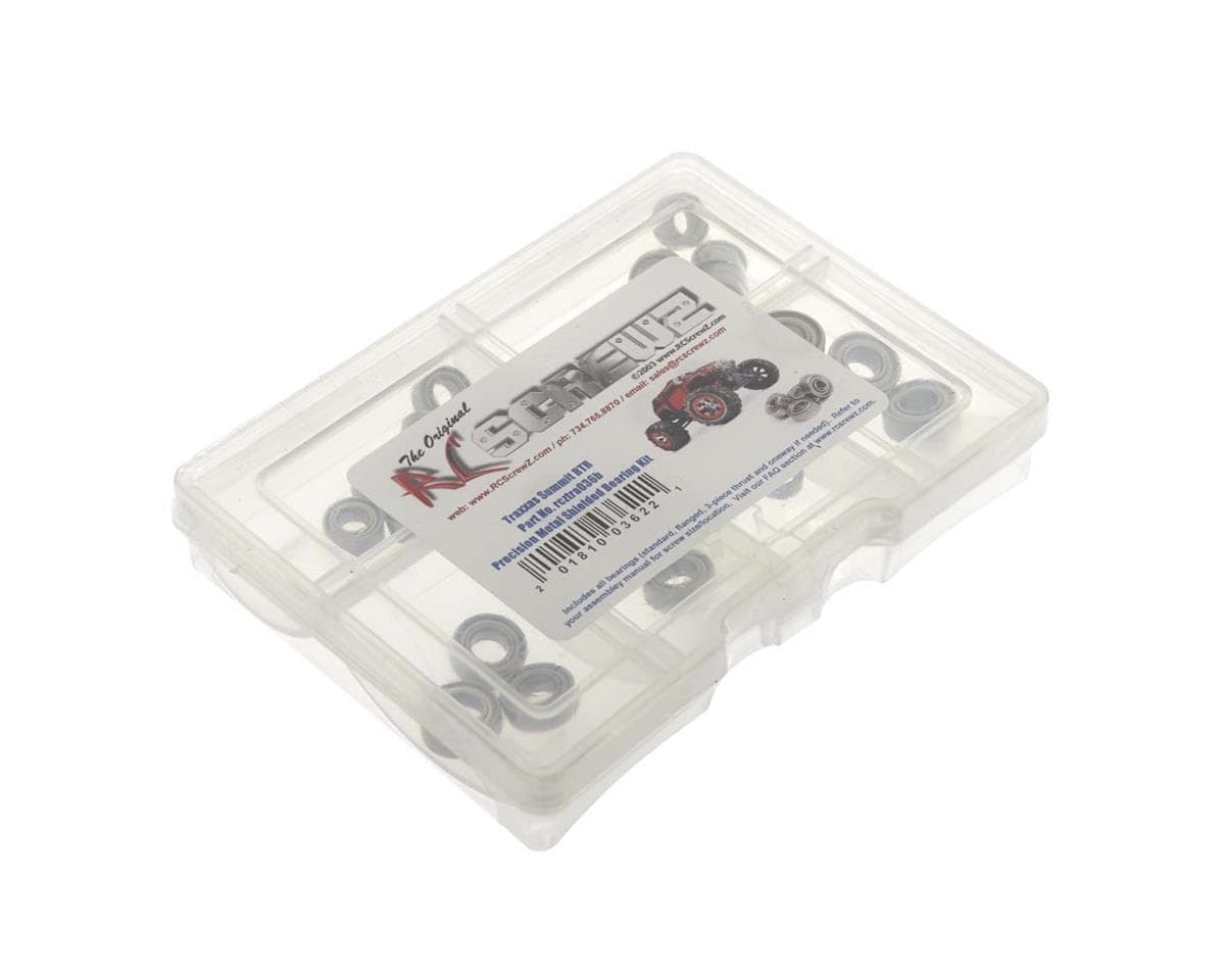RC Screwz Precision Metal Shielded Bearing Kit for Traxxas® Summit™