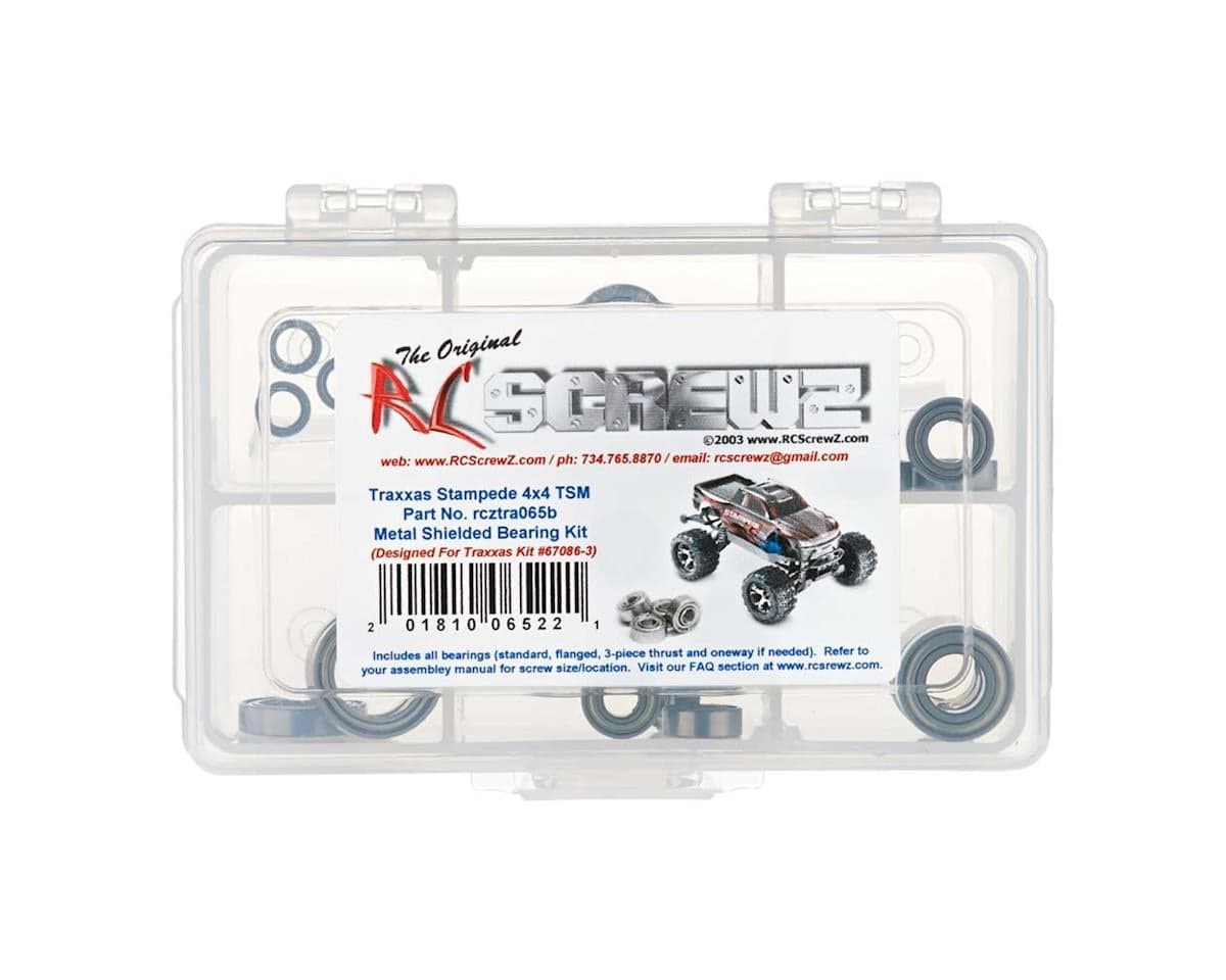 RC Screwz Metal Shielded Bearing Kit for Traxxas® Stampede® 4x4 TSM®