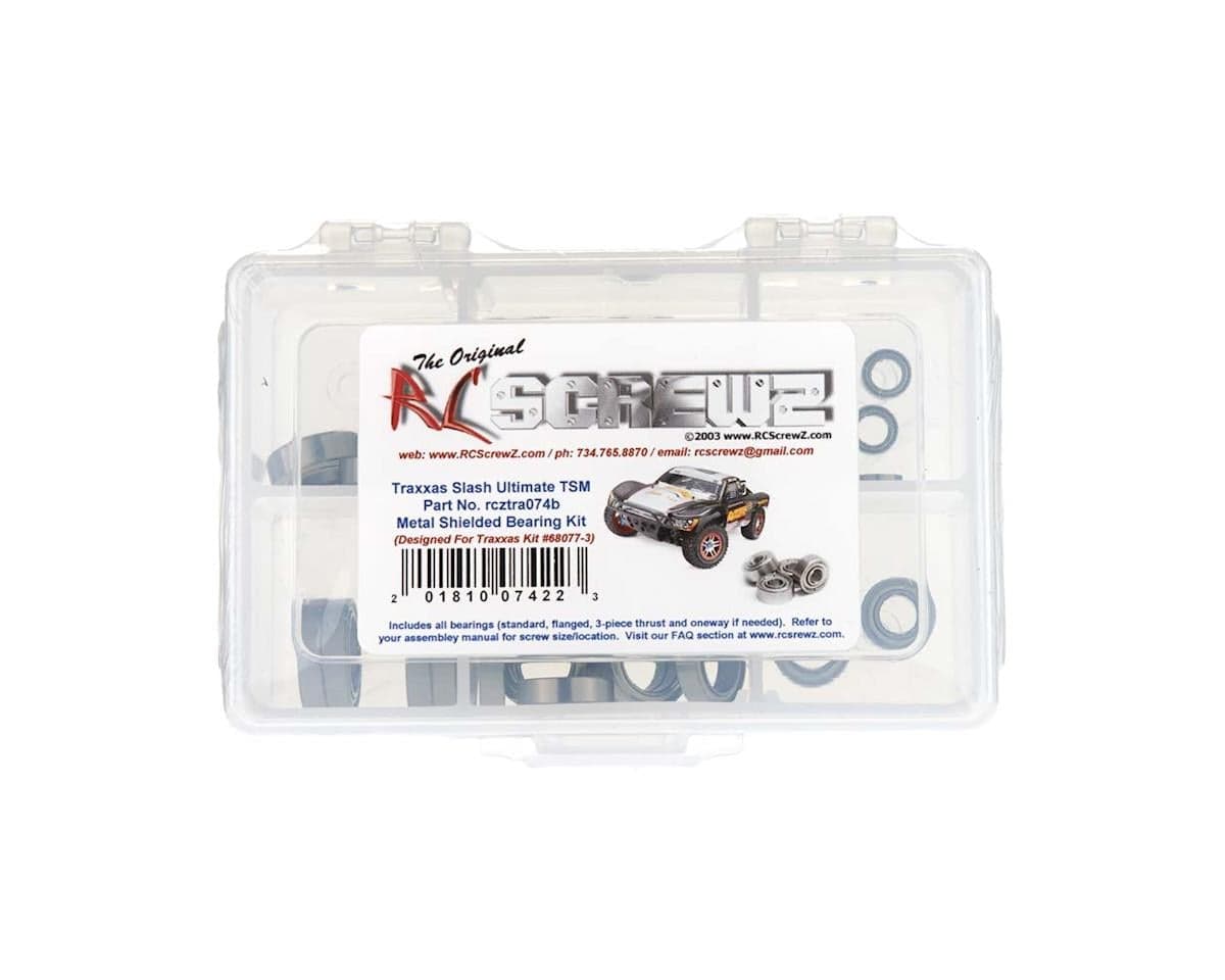 RC Screwz Metal Sheilded Bearing Kit for Traxxas® Slash® 4x4 Ultimate TSM®