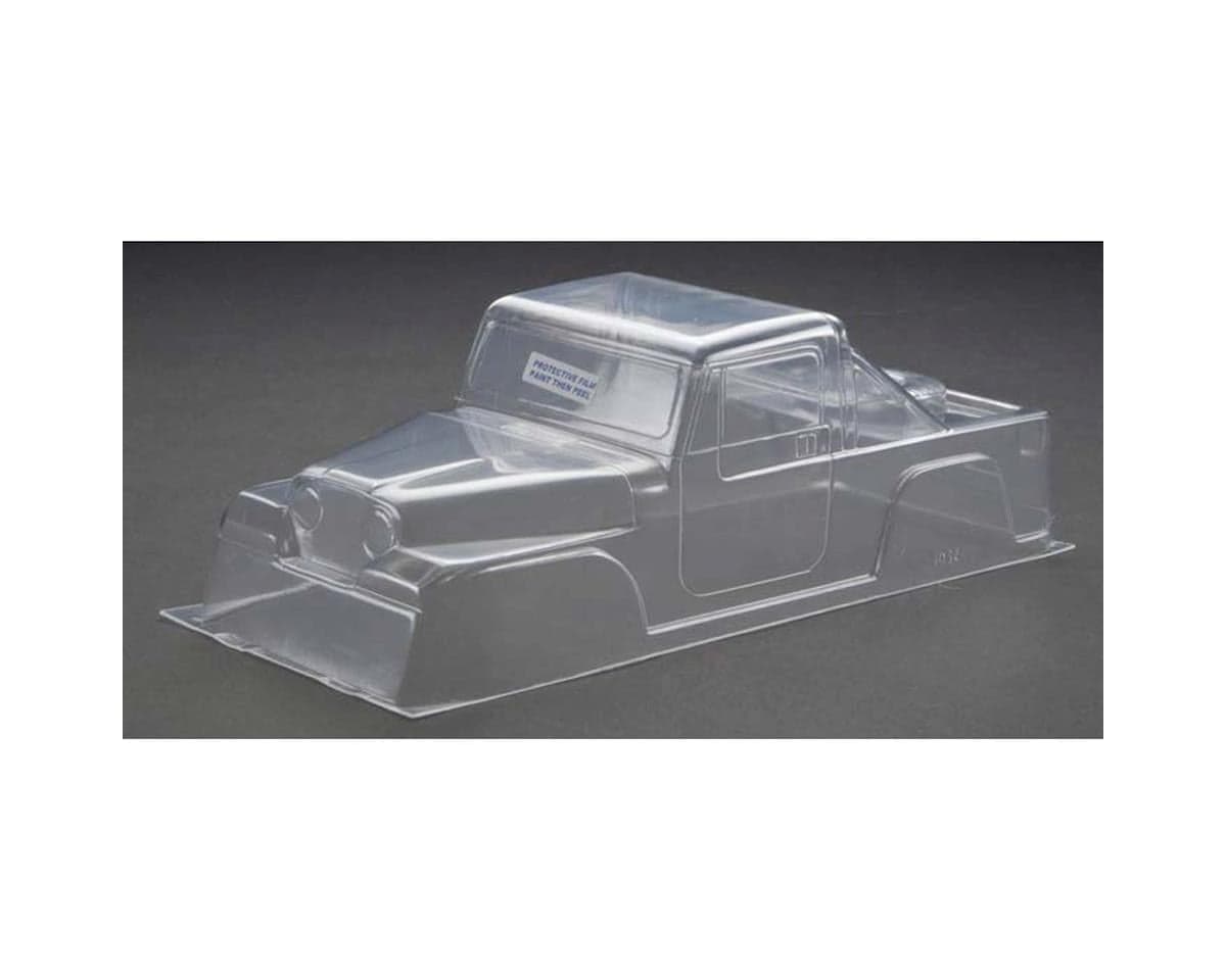 RJ Speed 80's Crawler Pickup Body (Clear) (.060)