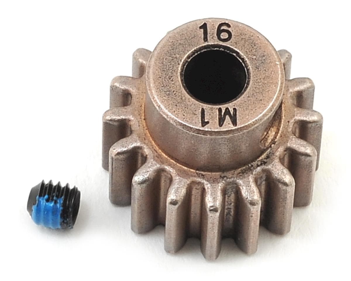 Traxxas Steel Mod 1.0 Pinion Gear w/5mm Bore (16T)