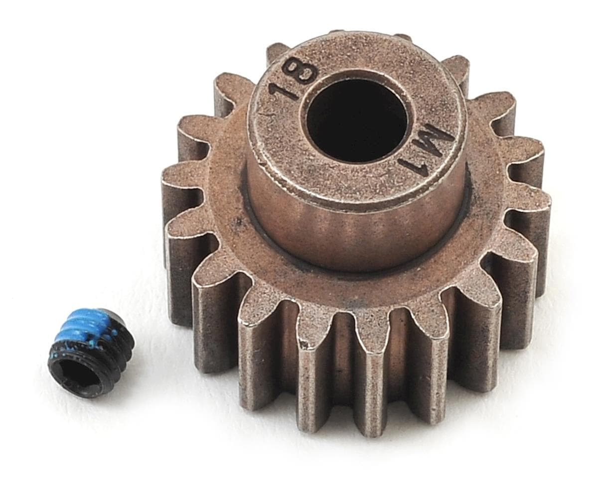 Traxxas Steel Mod 1.0 Pinion Gear w/5mm Bore (18T)