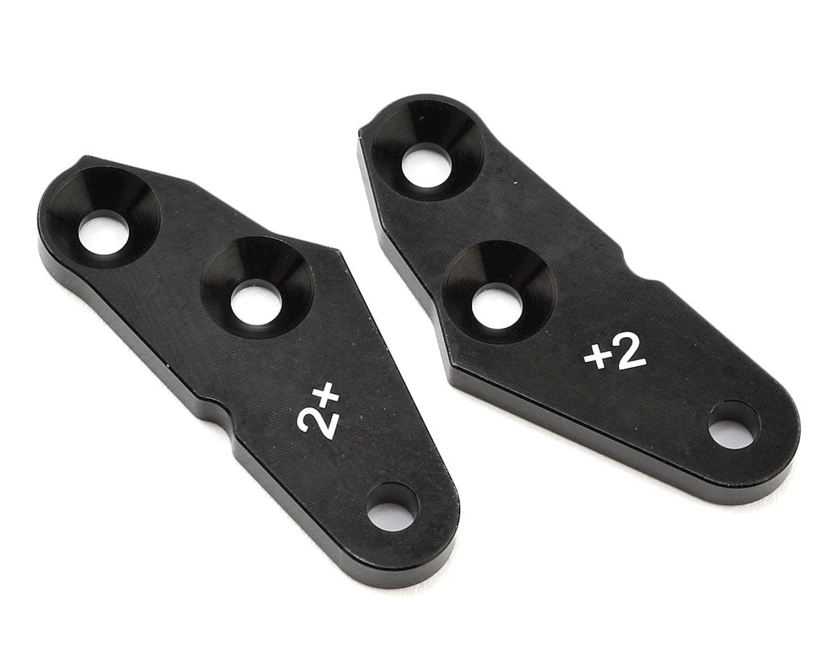 Team Associated RC8B3 Factory Team Aluminum +2 deg Steering Block Arms